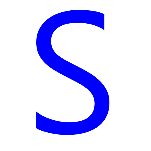 blue-letter-s-512